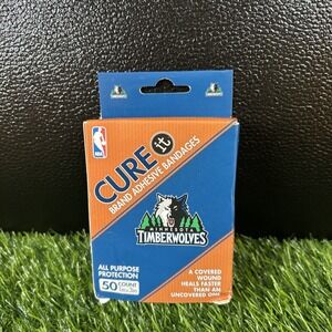 NBA Minnesota Timberwolves Basketball Cure it Band Aids 50 Count NEW‎